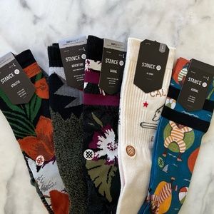 5 pair NWT Stance socks